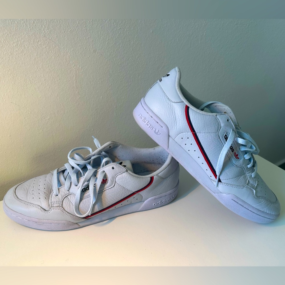 EUC Adidas Continental 80 Vegan Ftwr in Blue (Size 13)